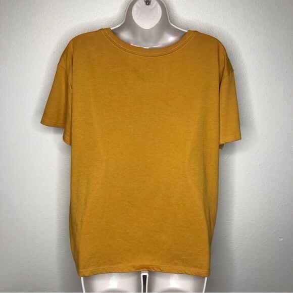 Fifth Sun Cactus Cacti Mustard Graphic Tee Short Sleeve Womens Size XX Large - Picture 10 of 15